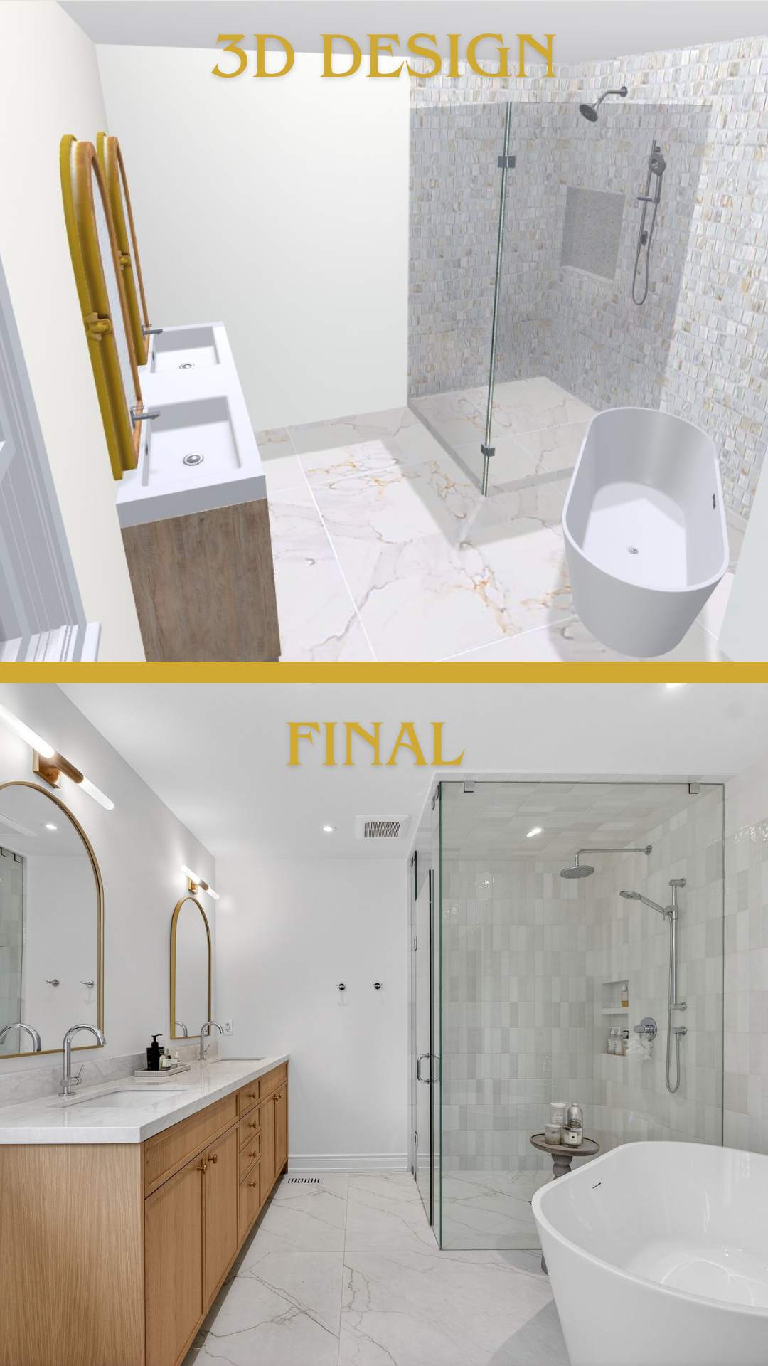 3D renovation design process