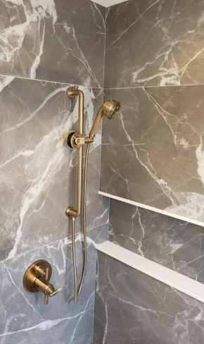 Tile installation project by Chris Tile & Renovations