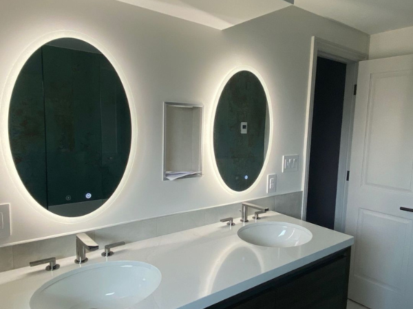 Bathroom renovation in Markham by Chris Tile & Renovations