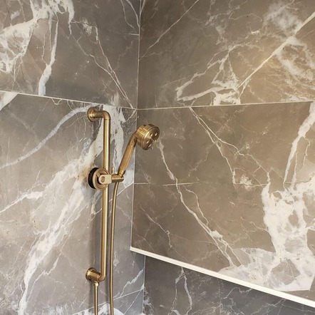 Chris Tile renovation team working on a Toronto bathroom project