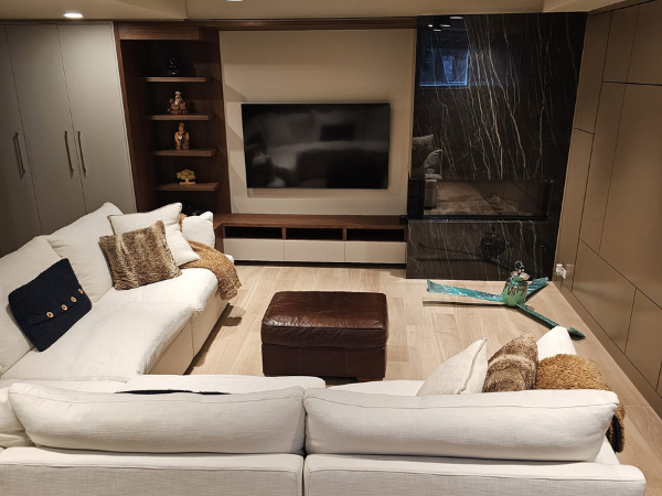 Condo renovation in Toronto by Chris Tile & Renovations