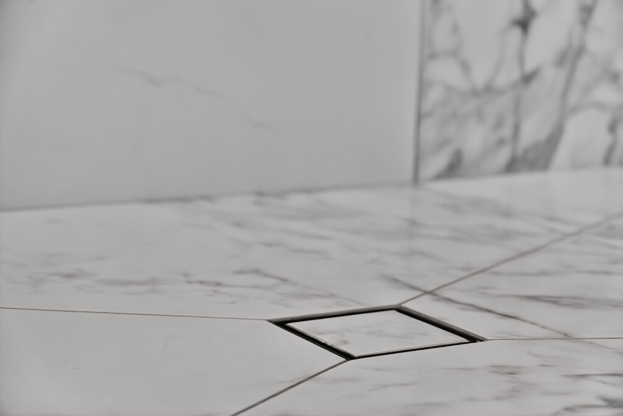 Completed bathroom renovation