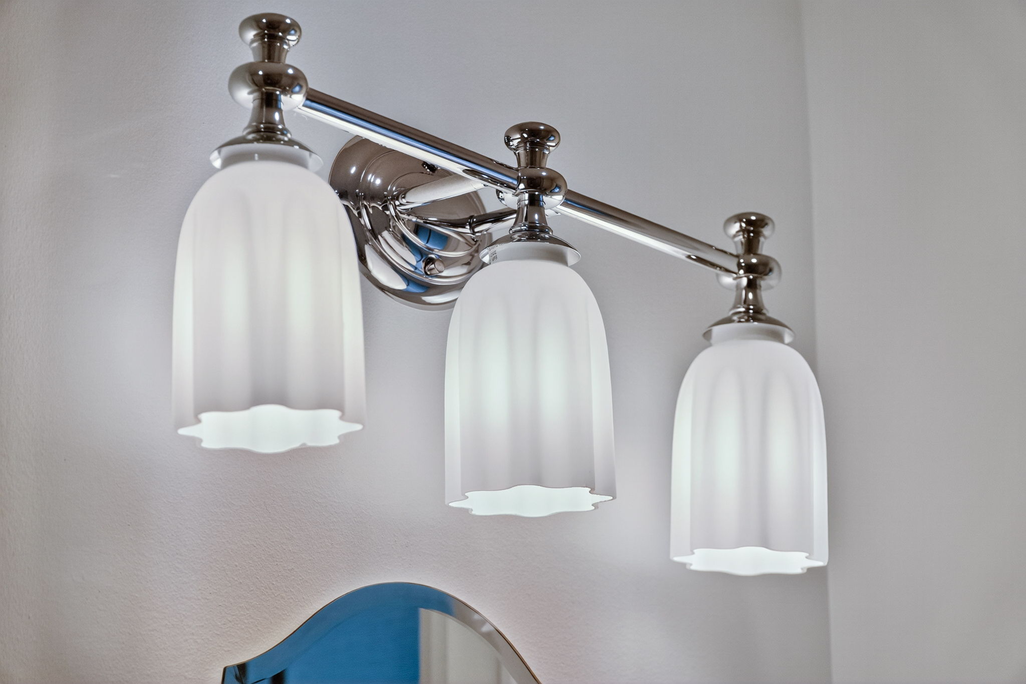 Tile and fixture detail historic home ensuite renovation