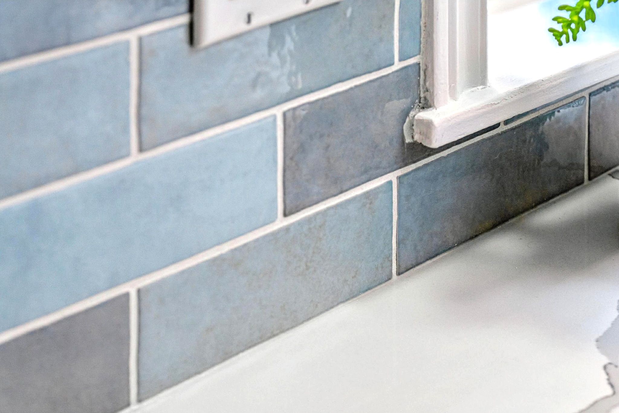 Tile installation detail - full home renovation Mississauga