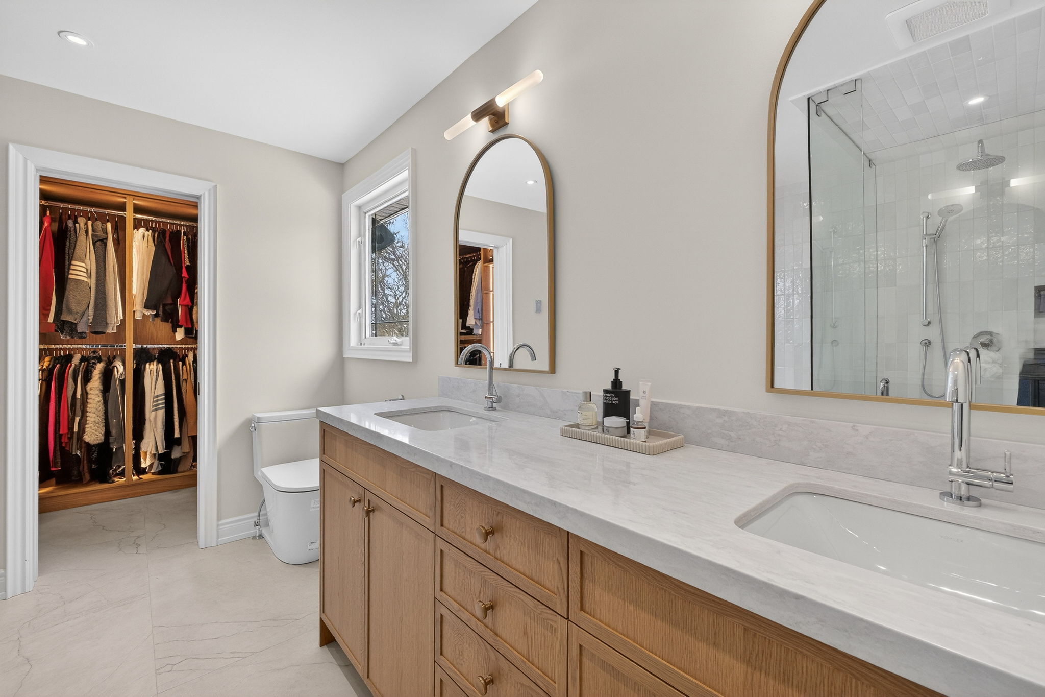 Master bathroom renovation detail Mississauga 2025