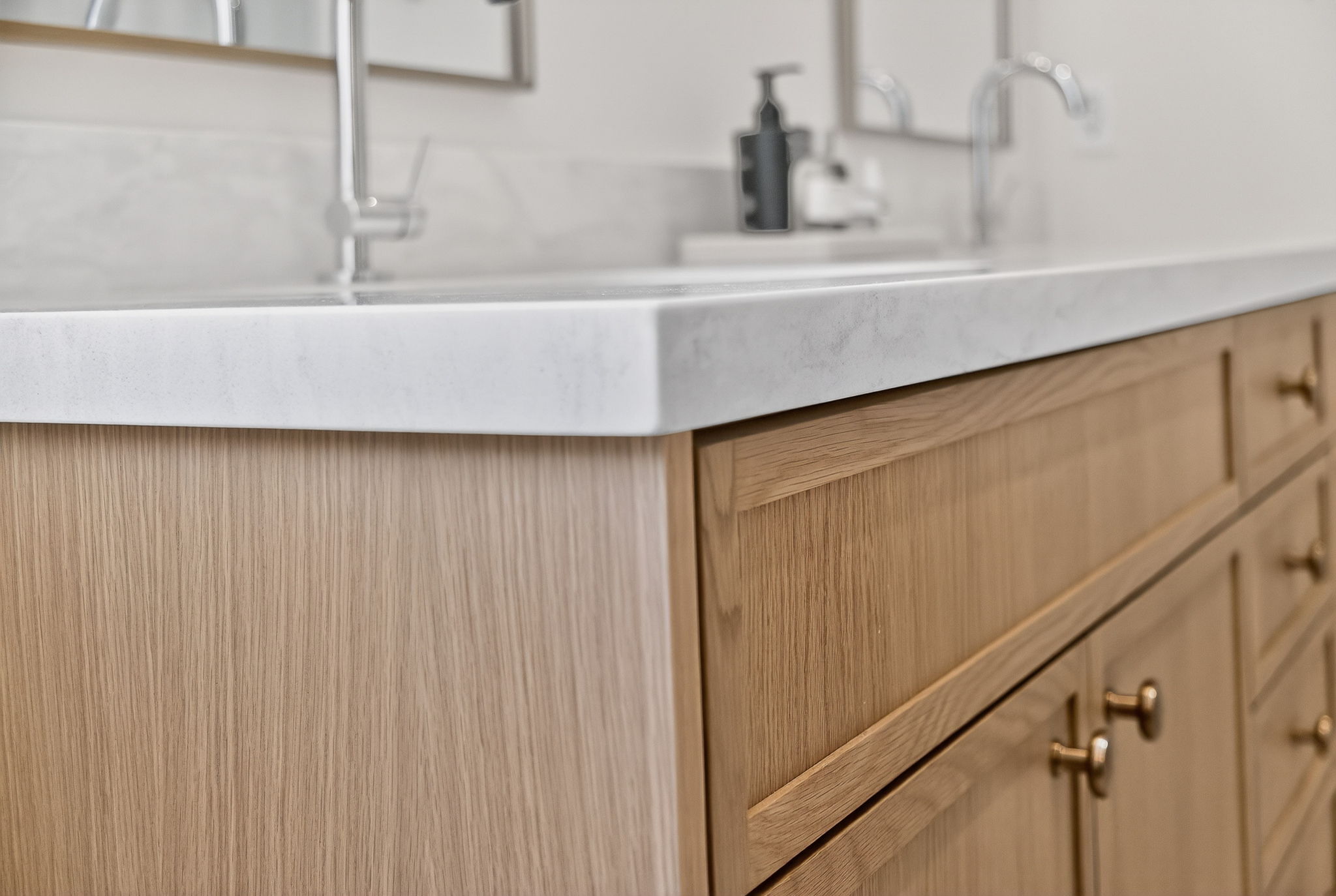 Handmade ceramic shower tile stacked pattern frameless glass Mississauga