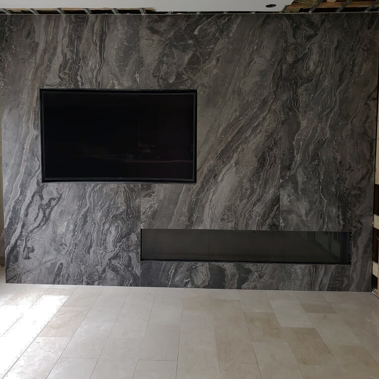 Bathroom renovation completed by Chris Tile & Renovation in Toronto